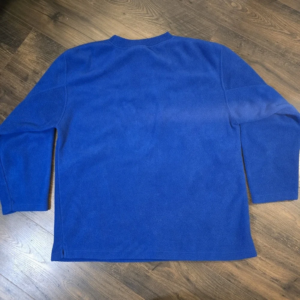 New York Giants Vintage Pullover Fleece Blue Sweatshirt Size‎ XL